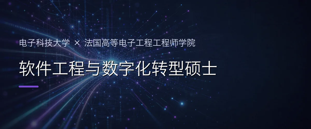 电子科技大学×法国高等电子工程工程师学院 软件工程与数字化转型硕士项目头图