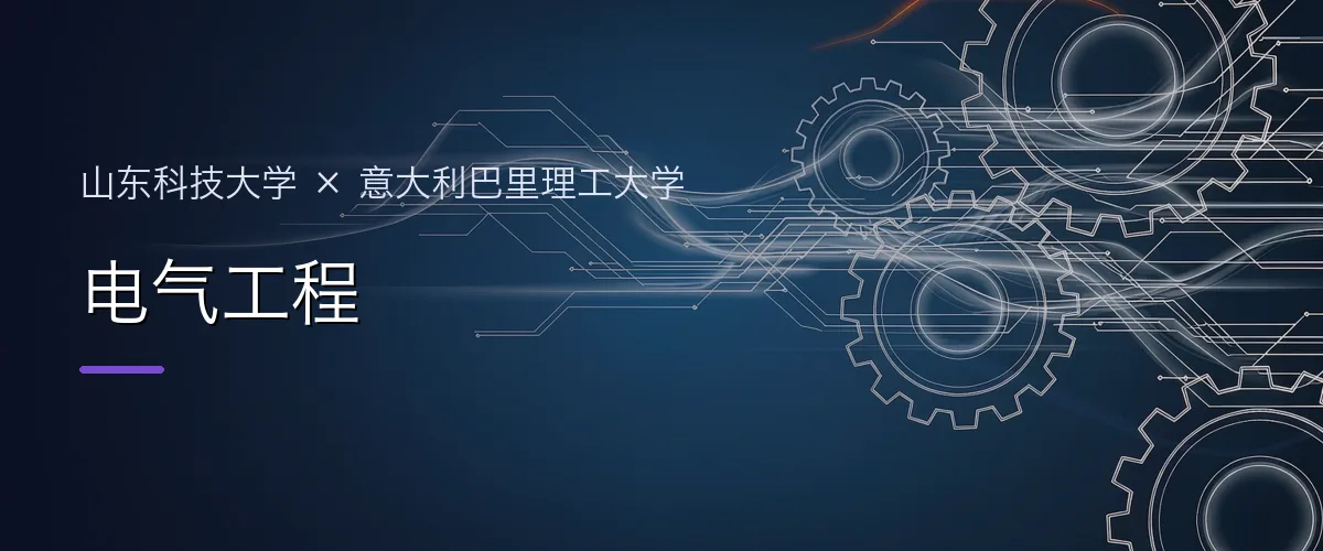山东科技大学×意大利巴里理工大学 电气工程项目头图